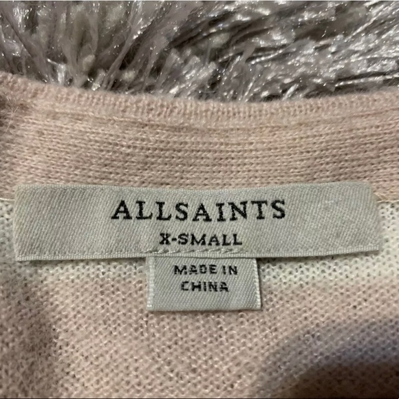 Allsaints Cassia Jumper Striped Dolman Sweater - Picture 4 of 8